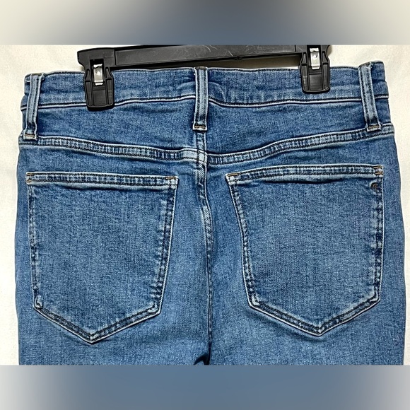 Madewell High Rise Stovepipe Jeans in Dearham Wash Denim Classic Winter Casual - Picture 9 of 12